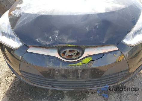 2016 Hyundai Veloster из США, поврежденный, VIN KMHTC6AD1GU292457